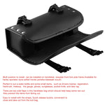MB-OT012-BK Accessori per la modifica del motociclo Borsa porta attrezzi universale impermeabile in pelle PU, dimensioni: 30,5 x 12 x 9 cm, Waterproof Tool Bag
