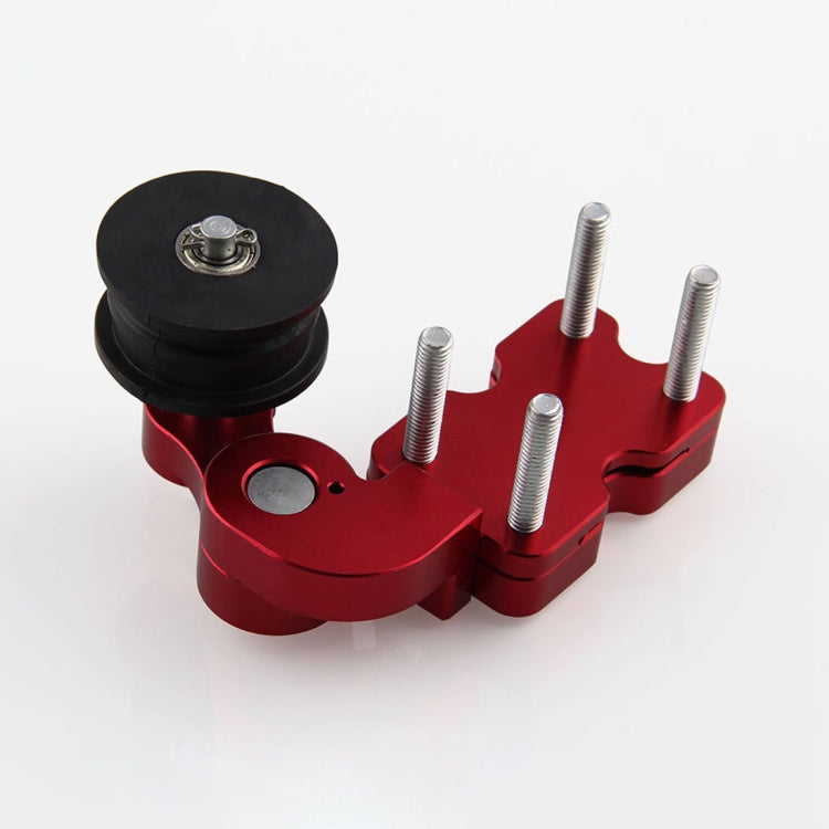 Accessori modificati per moto HC154 Tenditore catena universale in lega di alluminio, Aluminum Alloy Black, Aluminum Alloy Gold, Aluminum Alloy Red, Aluminum Alloy Silver