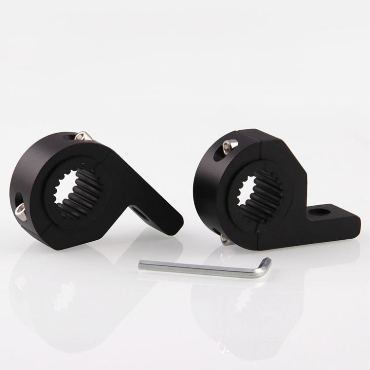 MB-EA076-1 Accessori per la modifica del motociclo Staffa fissa per clip fissa per faretto universale da 20-30 mm, Spotlight Fixed Clip Bracket