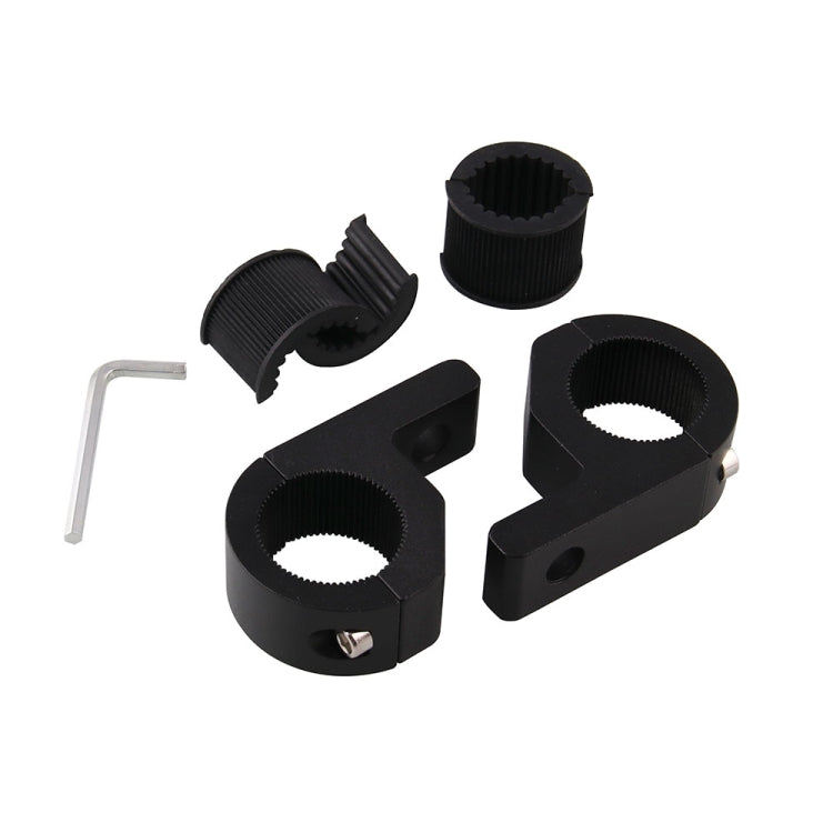 MB-EA076-1 Accessori per la modifica del motociclo Staffa fissa per clip fissa per faretto universale da 20-30 mm, Spotlight Fixed Clip Bracket