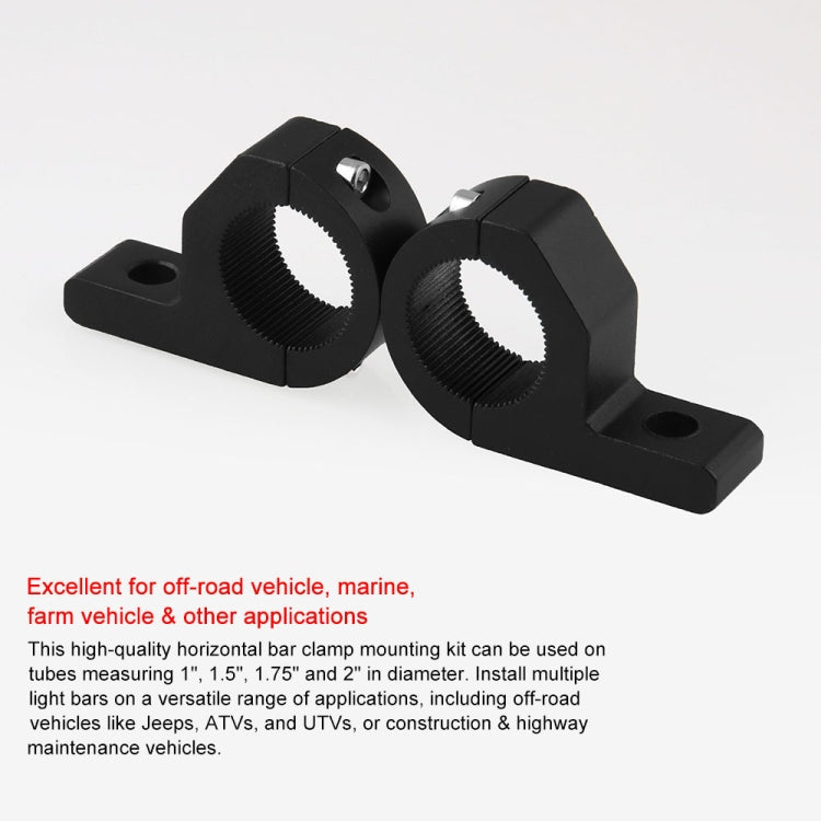 MB-EA076-1 Accessori per la modifica del motociclo Staffa fissa per clip fissa per faretto universale da 20-30 mm, Spotlight Fixed Clip Bracket