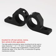 MB-EA076-1 Accessori per la modifica del motociclo Staffa fissa per clip fissa per faretto universale da 20-30 mm, Spotlight Fixed Clip Bracket