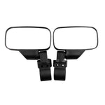 MB-MR016-BK Specchietti laterali modificati per moto UTV da 2 pezzi per UTV con roll-bar da 1,75 pollici e 2 pollici, MB-MR016-BK