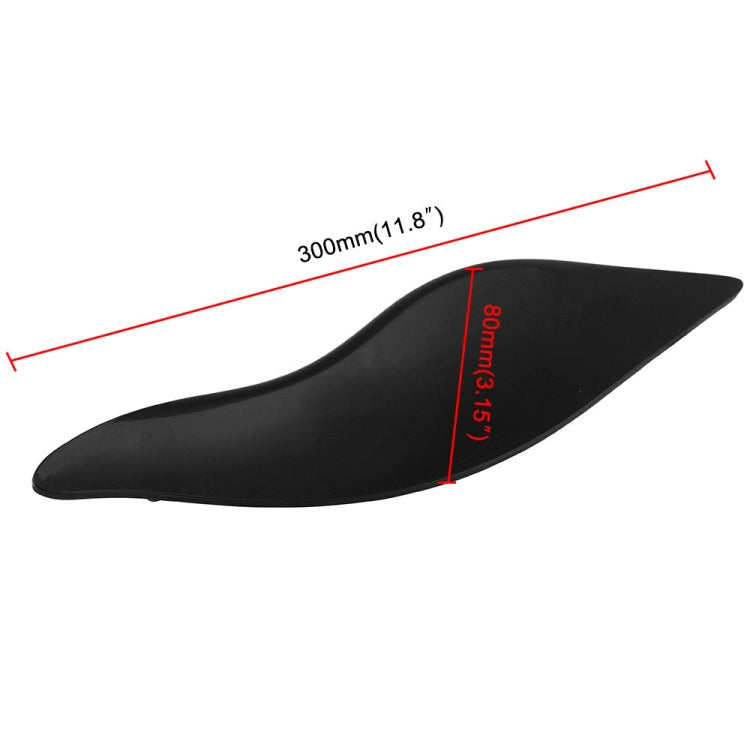 MB-OT360 2 pezzi Deflettori d'aria regolabili Ali laterali Carenatura Protezione laterale per Harley Davidson Touring Electra / Street / Tri Glide / CVO 2014-2019, Side Cover Shield