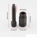 MB-XBL009 Estrattore volano moto 27mm per Kawasaki Suzuki Ktm Honda Yamaha Magneto Statore Strumento, MB-XBL00