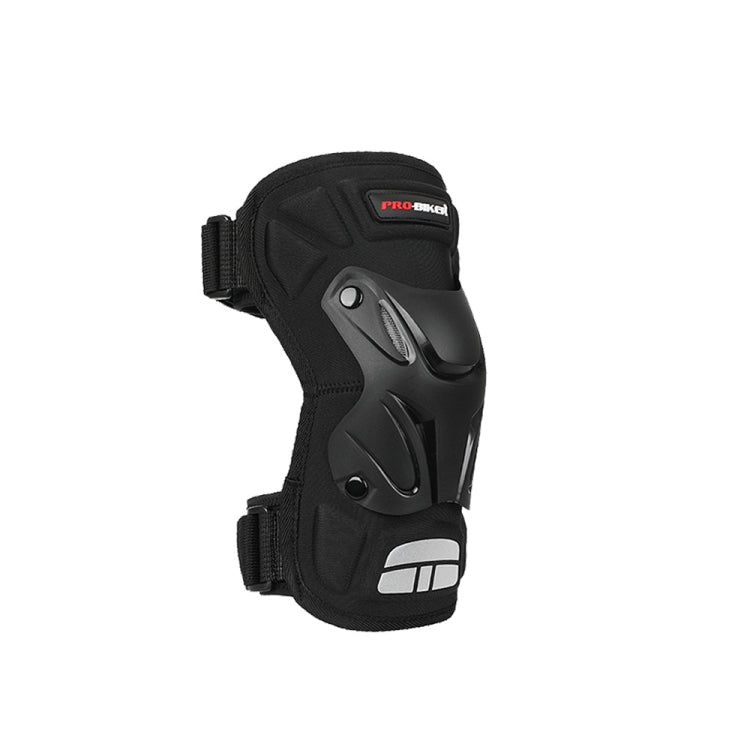 PRO-BIKER 2 in 1 Ginocchiera per sport all'aria aperta Escursionismo Sci Motocicletta Bicicletta Equitazione protettiva con striscia riflettente, PRO-BIKER 2 in 1 Knee Pad