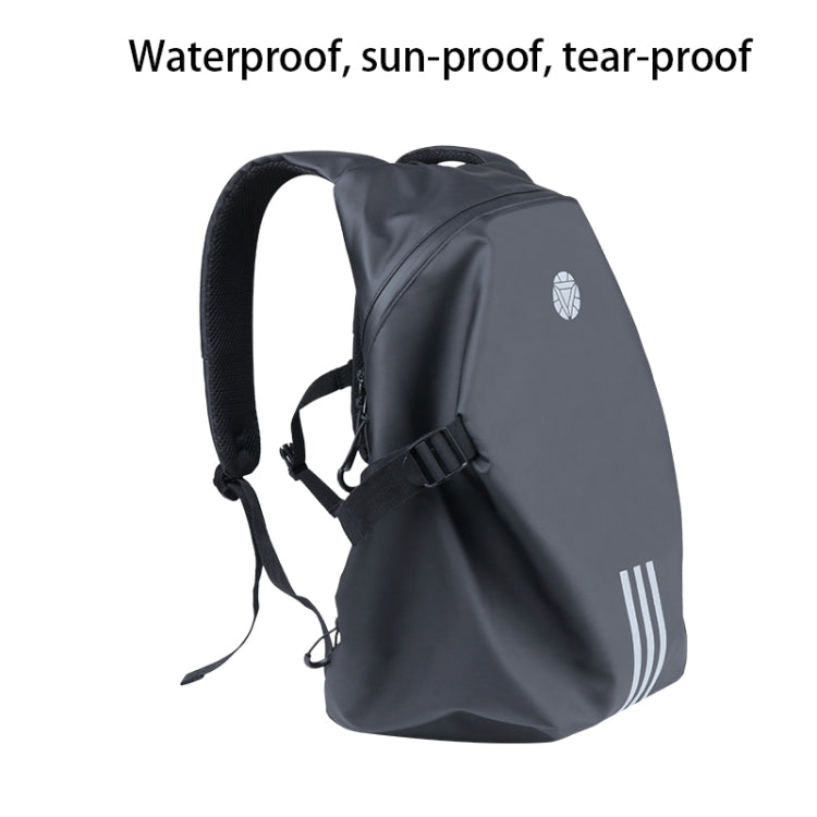 Zaino da equitazione morbido per casco da moto con spalle antipioggia, Soft  Backpack