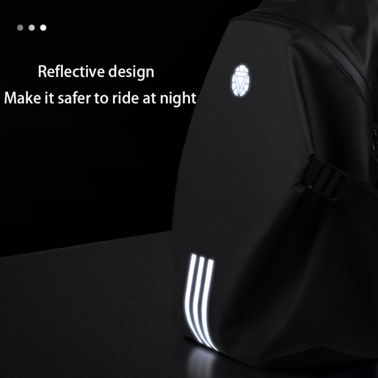 Zaino da equitazione morbido per casco da moto con spalle antipioggia, Soft  Backpack