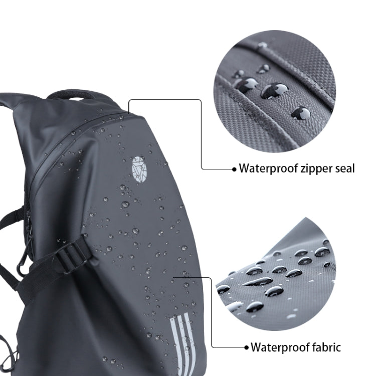 Zaino da equitazione morbido per casco da moto con spalle antipioggia, Soft  Backpack
