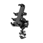 Manubrio per moto con testa sferica a forma di U Staffa di supporto per navigazione per telefono in alluminio a otto ganasce multifunzione, larghezza del telefono: 6,5-10,2 cm 160;, U-shaped Bolt