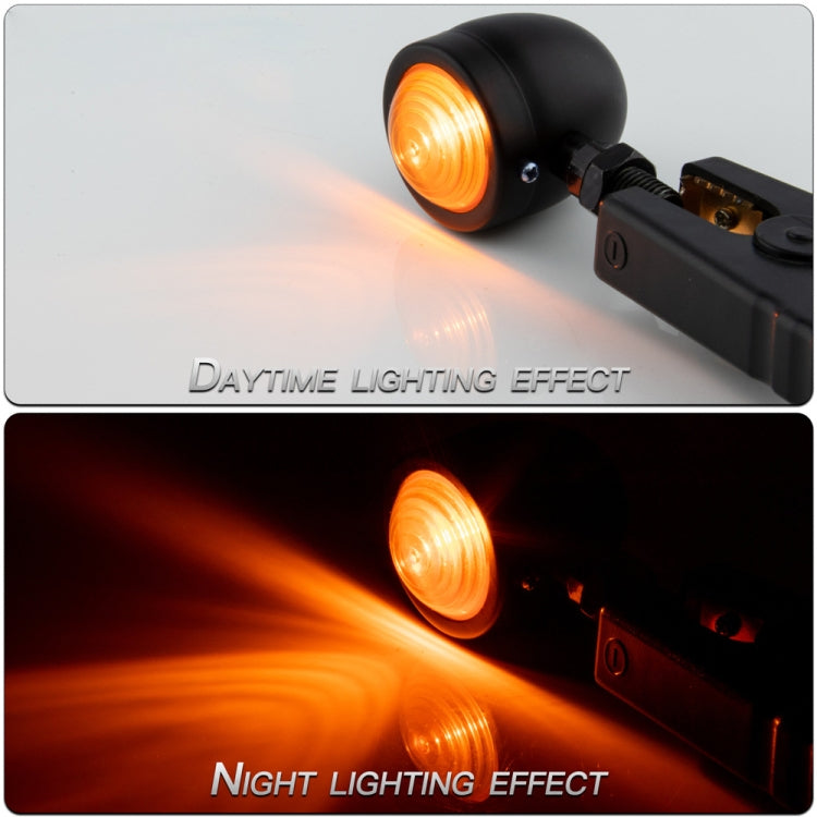 1 paio di indicatori di direzione a LED per moto universali modificati KC801 12V