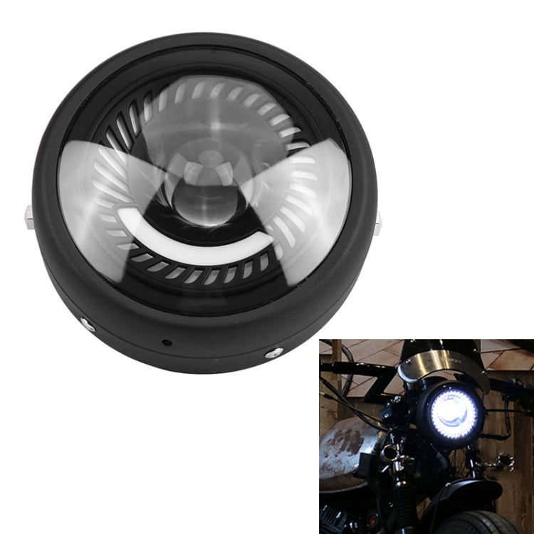 Lampada per faro retrò da 5,75 pollici per moto, luce LED DC12V / 40W / 6000K / 2800LM, Retro Lamp LED Light