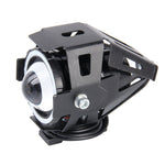 U7 10W 1000LM CREE LED Life Lampada frontale impermeabile con luce Angel Eyes per moto/SUV, DC 12V, U7 10W 1000LM Red Light, U7 10W 1000LM Blue Light