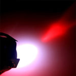 U7 10W 1000LM CREE LED Life Lampada frontale impermeabile con luce Angel Eyes per moto/SUV, DC 12V, U7 10W 1000LM Red Light, U7 10W 1000LM Blue Light