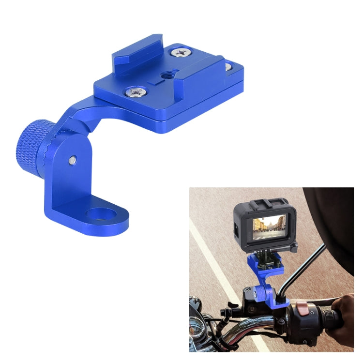 RUIGPRO Staffa per telefono in lega per manubrio moto per GoPro HERO9 Black / HERO8 Black /7/6/5, Insta360 One R, DJI Osmo Action, fotocamere Xiaoyi Sport