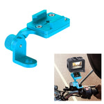 RUIGPRO Staffa per telefono in lega per manubrio moto per GoPro HERO9 Black / HERO8 Black /7/6/5, Insta360 One R, DJI Osmo Action, fotocamere Xiaoyi Sport