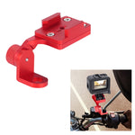 RUIGPRO Staffa per telefono in lega per manubrio moto per GoPro HERO9 Black / HERO8 Black /7/6/5, Insta360 One R, DJI Osmo Action, fotocamere Xiaoyi Sport