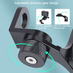 RUIGPRO Staffa per telefono in lega per manubrio moto per fotocamera sportiva GoPro/ Insta360/DJI OSMO