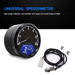 Gruppo strumenti LCD contachilometri strumento modificato retrò per moto universale Speedpark, Retro Instrument Odometer