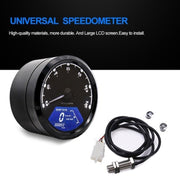 Gruppo strumenti LCD contachilometri strumento modificato retrò per moto universale Speedpark, Retro Instrument Odometer