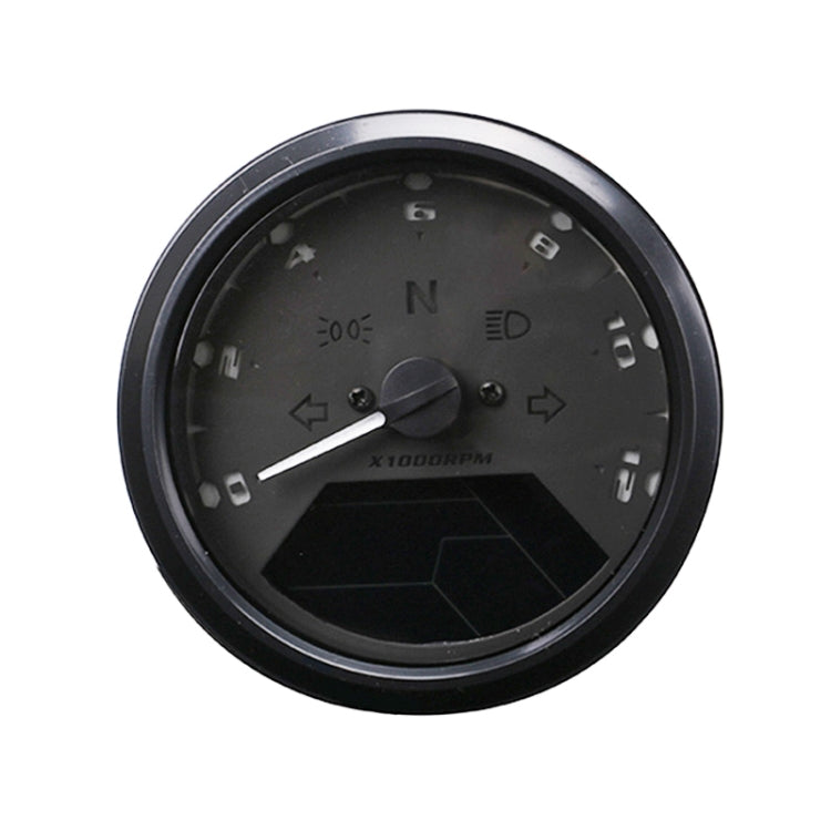 Gruppo strumenti LCD contachilometri strumento modificato retrò per moto universale Speedpark, Retro Instrument Odometer
