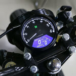 Gruppo strumenti LCD contachilometri strumento modificato retrò per moto universale Speedpark, Retro Instrument Odometer