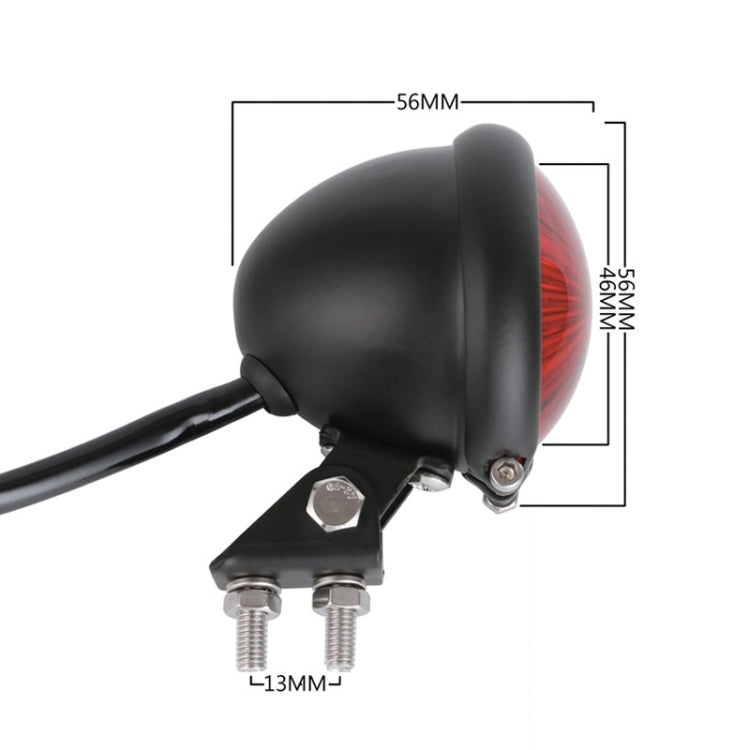Luce freno fanale posteriore modificata per moto Speedpark 12V per Harley, For Harley(Black), For Harley(Black Red), For Harley(Silver+Black), For Harley(Silver+Red)