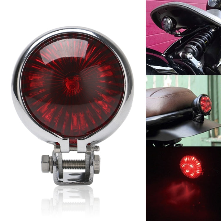 Luce freno fanale posteriore modificata per moto Speedpark 12V per Harley, For Harley(Black), For Harley(Black Red), For Harley(Silver+Black), For Harley(Silver+Red)