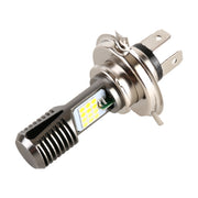 Faro LED per moto H4 DC12V / 7,4W con perline lampada SMD-3030 da 24 LED, H4 Style 2 (White Light), H4 Style 2 (Yellow + White)