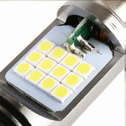 Faro LED per moto PX15D DC12V / 7,4W con perline lampada SMD-3030 da 24 LED, PX15D Style 2 (White Light), PX15D Style 2 (Yellow + White)