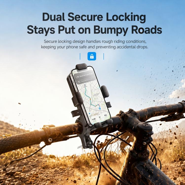 Supporto per telefono girevole Yesido C336 per bicicletta e moto.