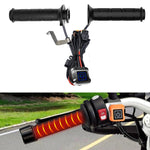 WUPP ZH-983C1 Manubrio con impugnatura riscaldata e riscaldamento elettrico intelligente modificato per moto con controllo della temperatura a tre marce, ZH-983C1