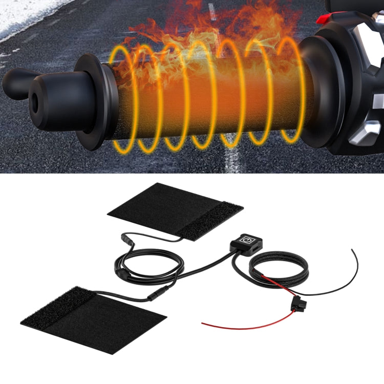 CS-974A1 Scooter per moto Smart a tre marce con controllo della temperatura Copri impugnatura elettrica Manubrio con impugnatura riscaldata, CS-974A1