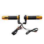 CS-764A1 Manubrio con impugnatura riscaldata, copertura per impugnatura elettrica in lega di alluminio per scooter da moto 12V