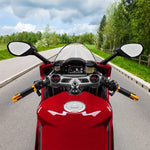 CS-764A1 Manubrio con impugnatura riscaldata, copertura per impugnatura elettrica in lega di alluminio per scooter da moto 12V