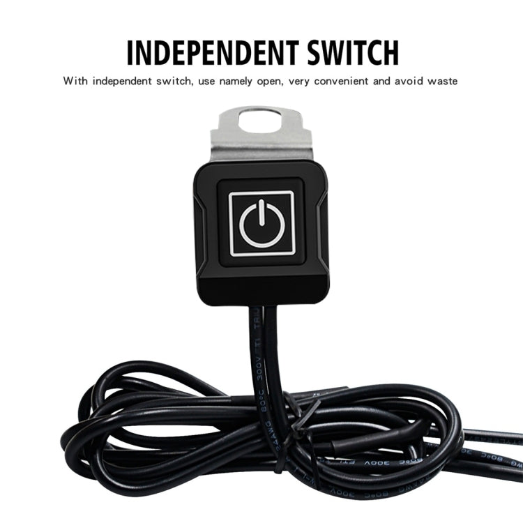 WUPP ZH-975A3 Caricabatterie a ricarica rapida doppio QC3.0 per telefono cellulare impermeabile in lega di alluminio per moto con voltmetro, ZH-975B3, ZH-975A3