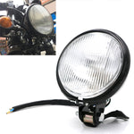 Accessori per la modifica dei fari a LED con lampada retrò in vetro nero da 4 pollici, 4 inch Black Shell Glass Retro Lamp
