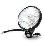 Accessori per la modifica dei fari a LED con lampada retrò in vetro nero da 4 pollici, 4 inch Black Shell Glass Retro Lamp