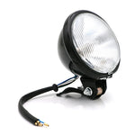 Accessori per la modifica dei fari a LED con lampada retrò in vetro nero da 4 pollici, 4 inch Black Shell Glass Retro Lamp
