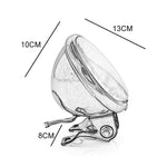 Accessori per la modifica dei fari a LED con lampada retrò in vetro nero da 4 pollici, 4 inch Black Shell Glass Retro Lamp