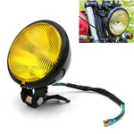 Accessori per la modifica dei fari a LED con lampada retrò in vetro nero da 4 pollici, 4 inch Black Shell Glass Retro Lamp