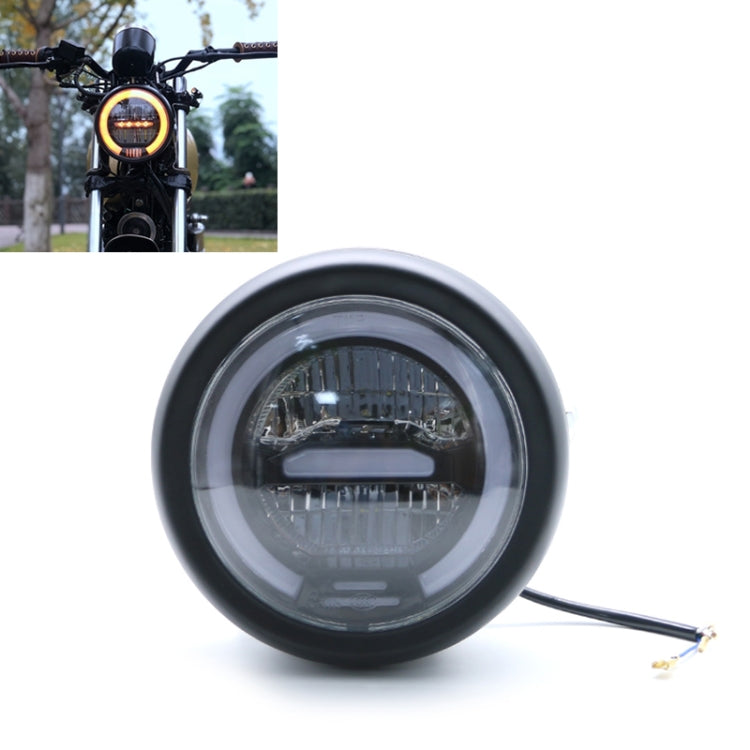 Accessori per la modifica della luce a LED della lampada retrò del faro Harley da 5,75 pollici per moto, Retro Lamp LED Light