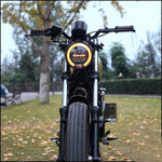 Accessori per la modifica della luce a LED della lampada retrò del faro Harley da 5,75 pollici per moto, Retro Lamp LED Light