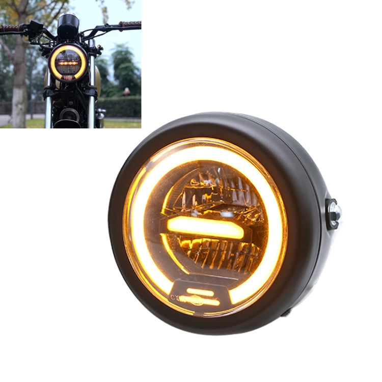 Accessori per la modifica della luce a LED della lampada retrò del faro Harley da 5,75 pollici per moto, Retro Lamp LED Light