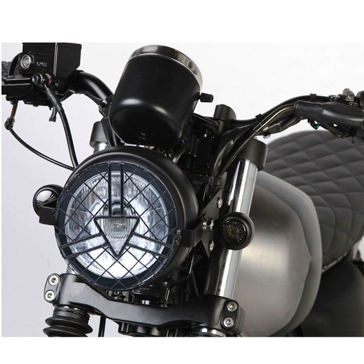 Accessori per la modifica dei fari a LED reticolari con punta di freccia per motocicletta per CG125 / GN125, DM-DD-1995, DM-DD-1995 (Yellow)