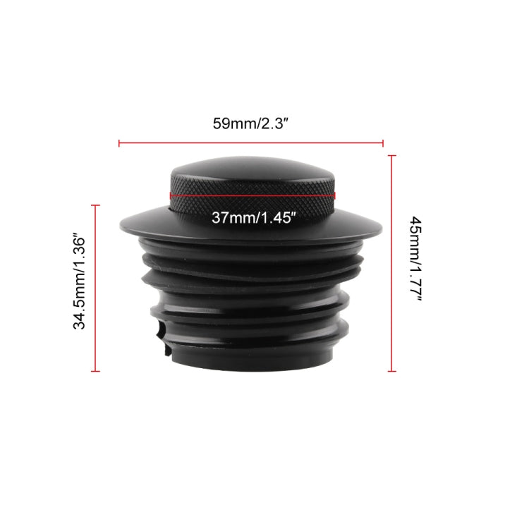 Tappo serbatoio pop-up a incasso per moto con O-ring per Harley Davidson