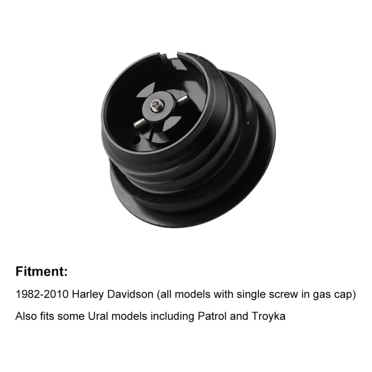 Tappo serbatoio pop-up a incasso per moto con O-ring per Harley Davidson