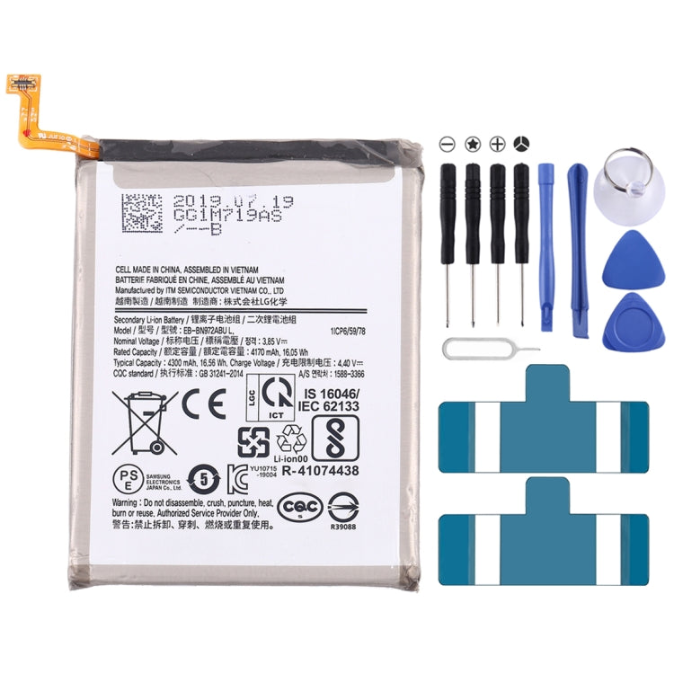 Batteria smontabile originale agli ioni di litio EB-BN972ABU per Samsung Galaxy Note10+, For Samsung Galaxy Note10+