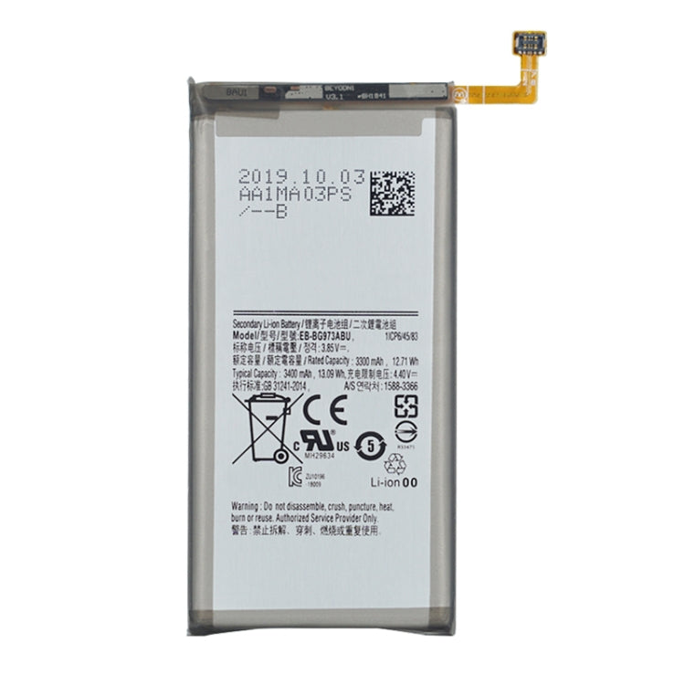 EB-BG973ABU for Samsung Galaxy S10 SM-G973 Lithium Polymer Battery, For Samsung Galaxy S10