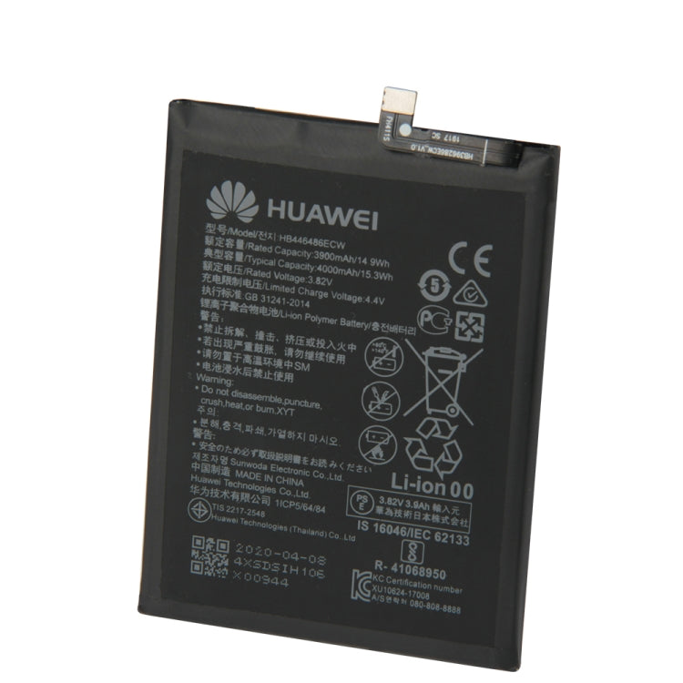 HB446486ECW for Huawei Honor 9X lithium polymer battery, For Huawei Honor 9X